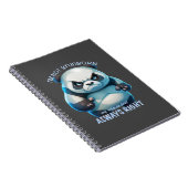 パンダ私は頑固ではない私の方法は常に正しい ノートブック (右側)