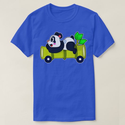 パンダ竹 Tシャツ (デザイン正面)