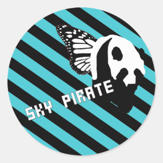 「パンダ表現」ステッカーシート ラウンドシール