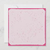 パンダ誕生日招待状 招待状 (裏面)