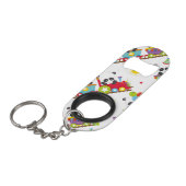 パンダ誕生日-02 キーホルダー栓抜き (正面アングル)