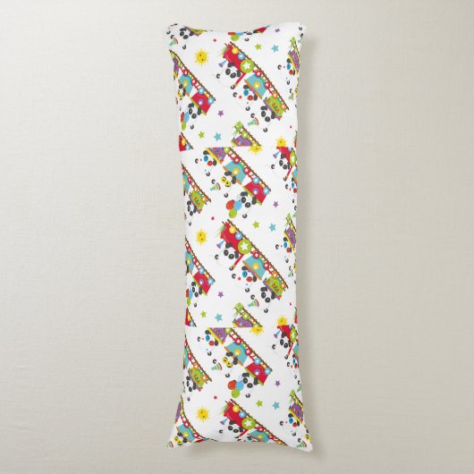 パンダ誕生日-02 ボディピロー (正面縦)