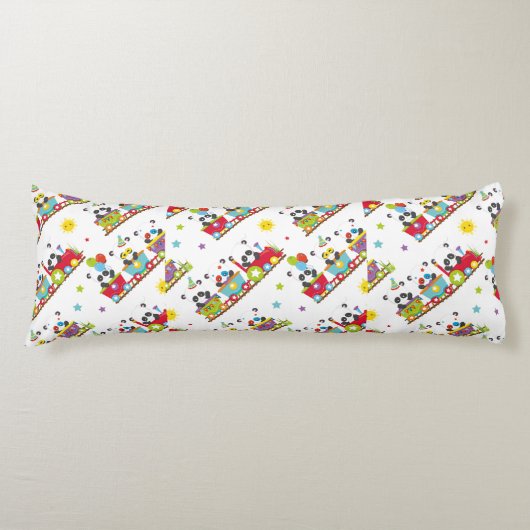 パンダ誕生日-02 ボディピロー (正面)