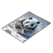 パンダ走ベア雪 ノートブック (左側)