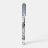 パンダ走ベア雪 iPhone 16ケース (右側面)