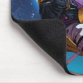 パンダ遊のギターマウスパッド、デスクアクセサリ マウスパッド (コーナー)