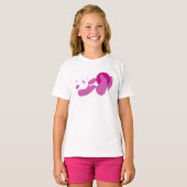 パンダ遊ズ（紫） Tシャツ (正面フル)