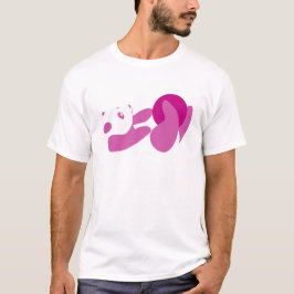 パンダ遊ズ(紫) Tシャツ