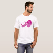 パンダ遊ズ(紫) Tシャツ (正面フル)