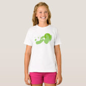 パンダ遊ズ（緑） Tシャツ (正面フル)