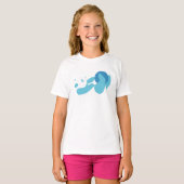 パンダ遊ズ（青） Tシャツ (正面フル)