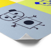 パンダ風変わり ポスター (角)