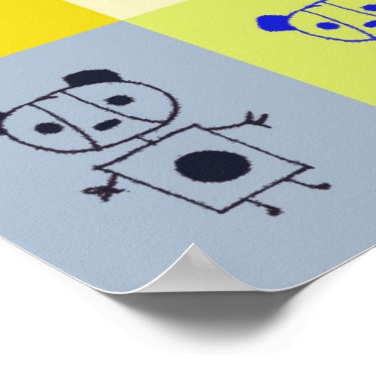 パンダ風変わり ポスター (角)