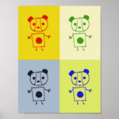 パンダ風変わり ポスター (正面)