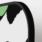 パンダ食べ竹名緑 ピックルボールラケット (左詳細)