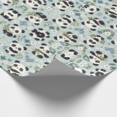 パンダ魔法：愛らしいラッピング紙デザイン ラッピングペーパー (角)