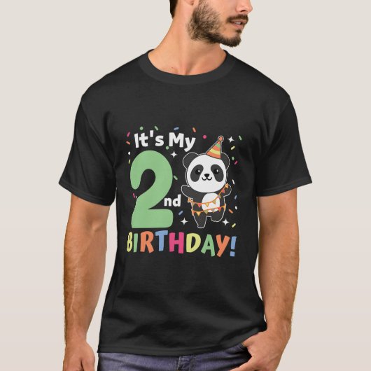 パンダ2番 Tシャツ (正面)