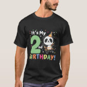 パンダ2番 Tシャツ (正面)