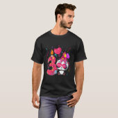 パンダ3位私は3 Tシャツ (正面フル)