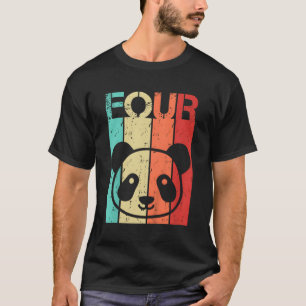 パンダ4パンダ4 Tシャツ