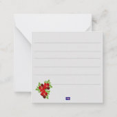 パンダ : あなたはとても愛されている ノートカード (裏面)