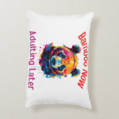 パンダ アクセントクッション (裏面(縦))