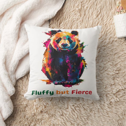 パンダ クッション (ブランケット)