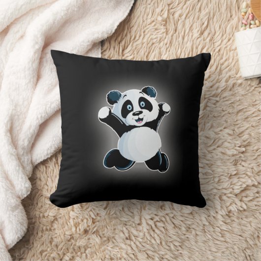 パンダ クッション (ブランケット)