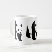 パンダ!! コーヒーマグカップ (正面左)