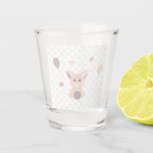 パンダ ショットグラス (正面)