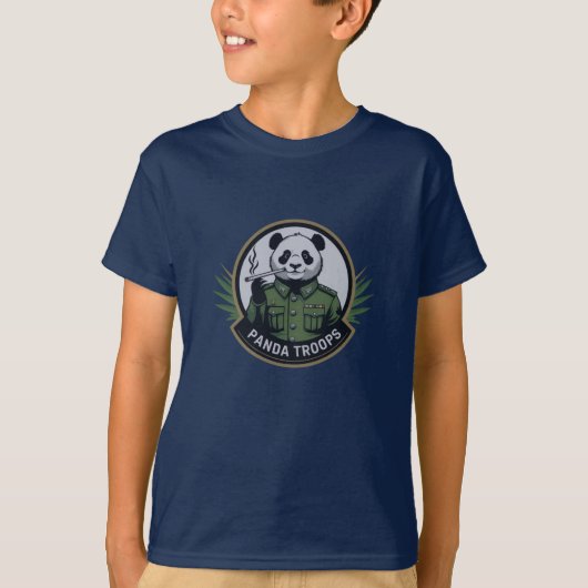 パンダ・スクワッドTシャツ Tシャツ (正面)