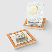 パンダ… ストーンコースター (横)