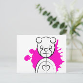 パンダ・スプラッツ ポストカード (スタンド正面)