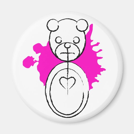 パンダ・スプラッツ マグネット (正面)