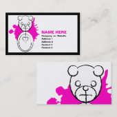 パンダ・スプラッツ 名刺 (正面/裏面)