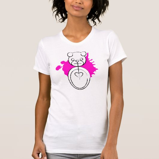 パンダ・スプラッツ Tシャツ (正面)