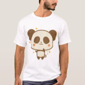 パンダ デザイン T シャツ (正面)