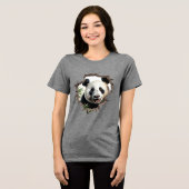 パンダ トライブレンドTシャツ (正面全面)