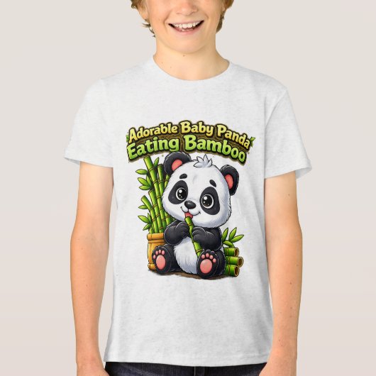 パンダ  トライブレンドＴシャツ (正面)