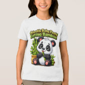 パンダ  トライブレンドＴシャツ (正面)