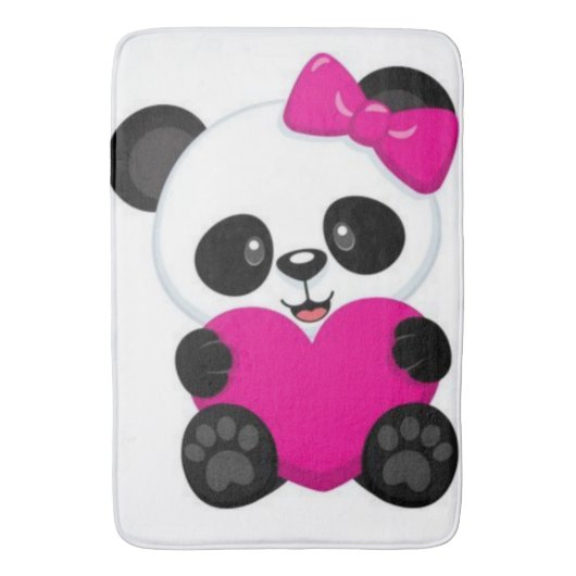 パンダ バスマット (正面縦)