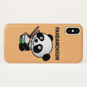 パンダ パンダモニウム スマホケース Case-Mate iPhoneケース (裏面(横))