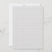 パンダ |ベビーシャワー招待状 招待状 (裏面)