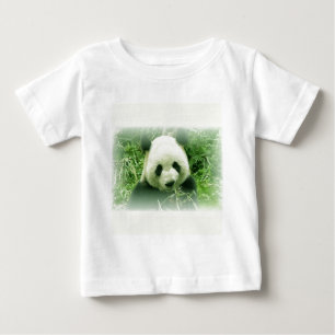 パンダ ベビーTシャツ