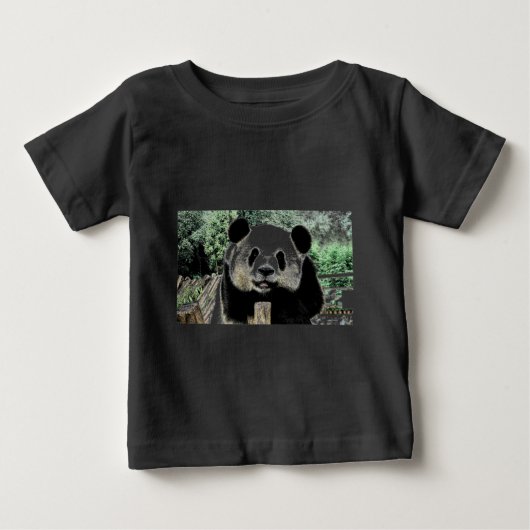 パンダ ベビーTシャツ (正面)