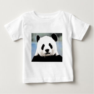 パンダ ベビーTシャツ
