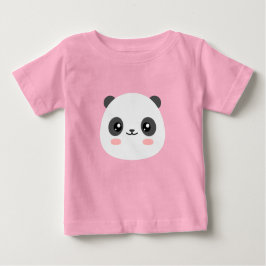 パンダ ベビーTシャツ