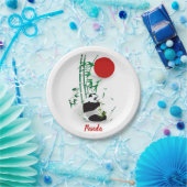 パンダ ペーパープレート (パーティー)