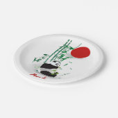 パンダ ペーパープレート (アングル)