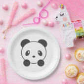 パンダ ペーパープレート (パーティー)